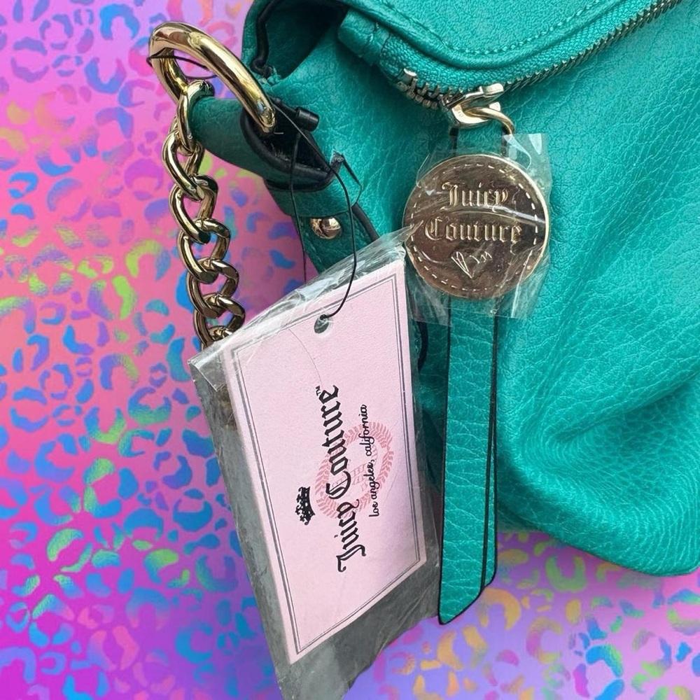 BNWT vintage 2010s juicy couture faux leather ‘greta’ crossbody bag, UNUSED - Picture 4 of 8